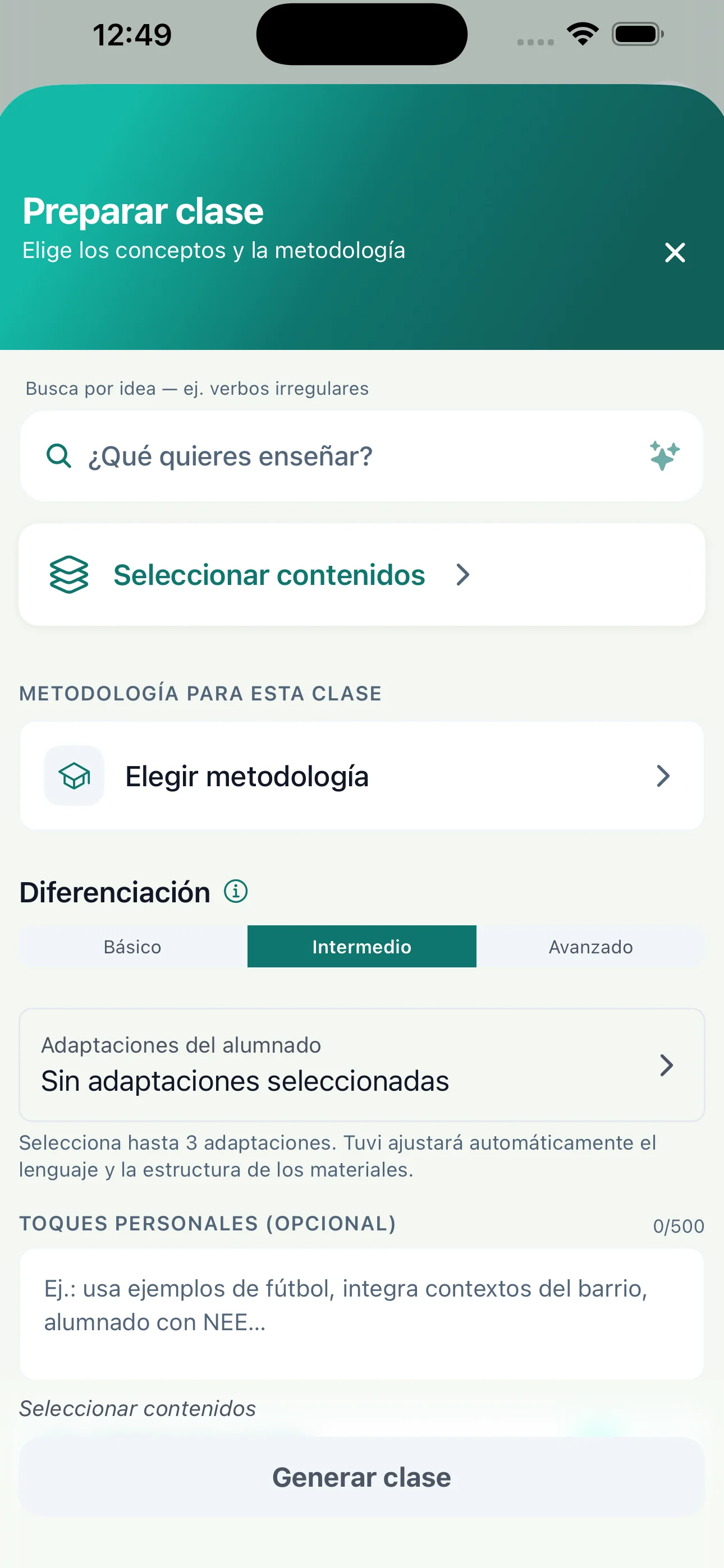 Preparar clase con IA